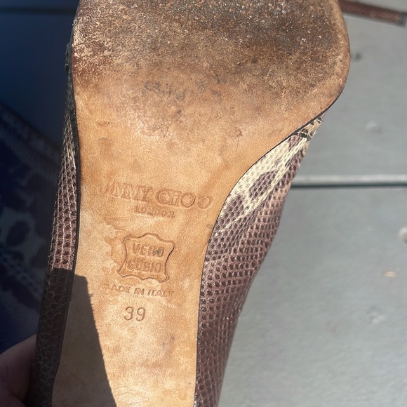 Jimmy Choo Python Boots size 39 - Picture 4 of 8